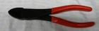 Snap-on 7-3/4" Long Red Vinyl Grips High Leverage Diagonal Cutters #388CP Used. Price: $49.99.