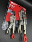 Milwaukee 48-22-3602 Torque Locking Pliers Set Silver New. Price: $25.99.