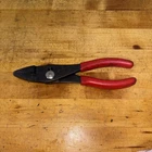Snap On 47ACP 7.5" Slip Joint Red Handle Pliers Usa Used. Price: $35.00.