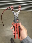 Snap-on Ratcheting Remote Hose Clamp Pliers Red Soft Grip SHCP1A Used. Price: $105.00.