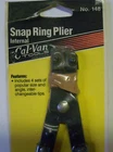 Cal Van Tools No. 148 Snap Ring Plier Internal Inside Sets Points New Usa. Price: $14.50.
