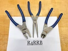 Snap-on Tools Usa New 3PC Power Blue Soft Grip Combo Pliers Lot Set PL307ACFMB. Price: $189.95.