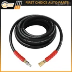Hot Water Pressure Washer Hose 3/8" X 50FT 6000PSI 2-BRAID R2 Black Wholesale New. Price: $62.03.