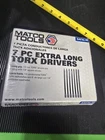 Matco Tools SATXL7R Extra Long Torx Drivers. 1/4 Dont Miss Out. New. Price: $115.00.