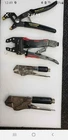 Craftsman Adjustable Pliers Lot 5PC Locking Robo Grip Slip Joint Cutter Steel Used. Price: $32.00.