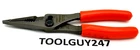 Snap LN46ACF Orange 7" Soft Grip Long Nose Slip Joint Pliers New Usa Tools. Price: $74.95.