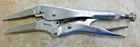 Mac Tools LP-LN9 Long Nose Locking Pliers Used. Price: $29.99.