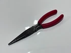 Snap-on Tools Usa Talon Comfort Grip Needle Nose Red Handle Pliers Used. Price: $39.99.
