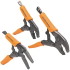 Klein Tools 38665 Locking Pliers Set Long Nose 6-INCH Curved Jaw 7 And 10-INCH New. Price: $58.26.