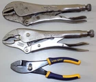 3 Used Vise Grip Lot Irwin 10R-10WR-STANDARD Split Joint Pliers. Price: $27.99.