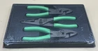 Snap-on PL346ACFG Green 3PC Soft Grip Slip Joint Pliers Set New (MVP028839). Price: $189.99.