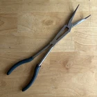 Blue Point 13" Long Reach Compound Double Joint Needle Nose Pliers 913DJBCP Used. Price: $39.95.