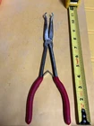 Mac Tools 11" Long Reach Hose Gripper Red Handle Pliers Usa Used. Price: $29.95.