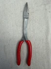 Snap On 61CF Duck Bill Pliers Red Soft Grip Handles Used. Price: $44.99.
