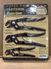 Sears Craftsman Professional Robo Grip Pliers - 3 Pack With Case 45017 Usa Nib! New. Price: $124.95.