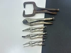 Petersen Dewitt Usa Vise Grip 5PC Lot W/ Bent Needle Nose Welding Locking Pliers Used. Price: $56.99.