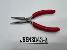 Snap-on Tools New Red Soft Grip 5-1/2" Snipe Nose Precision Pliers P91055A. Price: $94.95.