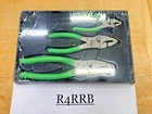 Snap-on Tools Usa New Green Soft Grip Piece Comb Slip Joint Pliers Set PL403AG. Price: $169.95.