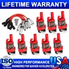 Ignition Bobinas And Spark Plug WIRES(8) For Gmc Chevy 4.8L 5.3L 6.0L D514A New. Price: $139.99.