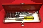 Proto Tools 22 Piece Set 1/4 Drive Sae Socket Usa # 47116 -in Original Box Used. Price: $100.00.