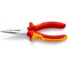 Knipex Long Nose Pliers With Cutter Chrome 1000V Insulated (2506160) New. Price: $46.69.
