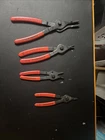 Cornwell Retaining Plier Set Convertibles For Ex And Int Rings Used. Price: $110.00.