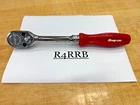 Snap-on Tools Usa Classic Red 1/2" Drive Hard Grip Ratchet SHD80AR Rare Nos New. Price: $400.00.
