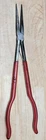 Snap-on Tools Usa 915CP 15" Extra Long Neck Needle Nose Pliers Red Grip Snapon Used. Price: $60.00.