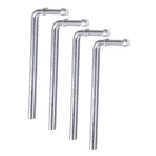 Flyife 4 Pcs Exhaust Hanger Rod 90 Degree Double Plug Bend 3/8 New. Price: $22.67.