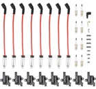 Autokay Ignition Coil & Spark Plug Wires Set Of 8 For Chevy Silverado 1500 New. Price: $95.00.