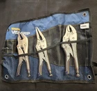 Irwin Vise-grip 323S 3PC Original Locking Pliers Set 10WR 7R 6LN Kit Bag Roll Up Used. Price: $55.00.