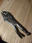 Mac Tools #LP-CJ10 10" Chrome Curved Jaw Locking Vice Grip Pliers Used. Price: $14.99.