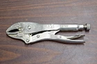 Vintage Popular Mechanics Locking Pliers 50750 Cr-v 9" Taiwan Used. Price: $15.19.