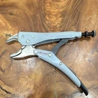 Snap-on Tools LP5WR 5-1/2" Curved Jaw Locking With/cutter Pliers Spain Used. Price: $30.00.