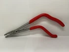 Snap-on Tools Usa Red Long Pistol Grip Needle Nose Pliers 612AEP Used. Price: $75.99.