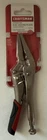 Sears Craftsman Straight Jaw 6" Locking Pliers Easy Release 45716 Nos New. Price: $19.99.
