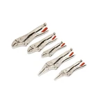 Crescent 5 Curved & Long Nose Locking Plier Set Piece, Silver New. Price: $53.87.