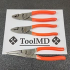 Snap-on Tools Usa New Style Orange 3PC Soft Grip Plier Lot Set PL347ACF LN47ACF. Price: $244.95.