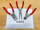 Snap-on Tools Usa New 3PC Red Soft Grip Combo Mix Pliers Lot Set PL307ACF. Price: $199.95.