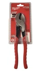 48-22-6104 Milwaukee 9" Comfort Grip Cable Cutting Pliers Cuts Copper 2/0 New. Price: $33.99.