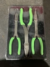 Snap New PL308CFG Pc Long Nose Pliers Set Green 908CFG,408CFG,609CFG. Price: $215.00.