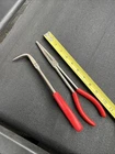 Snap On 2PC Needle Nose Pliers 911ACP 490ACP Stork Soft Grip Set Degree Used. Price: $149.99.