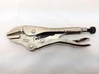 Snap-on 7" Flat Jaw Locking Pliers LP7F Used. Price: $132.00.