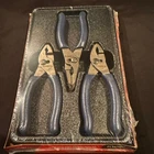 Snap-on PL344BCF Mb Power Blue 3PC Talon Grip Slip Joint Plier Set Unused New. Price: $220.00.