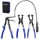 Workpro Hose Clamp Plier Set 27" Long Reach Wire Spring 3-PIECE New. Price: $38.99.