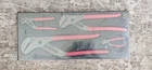 Snap On Tools AWP404 4-PC Adjustable Joint Pliers Set Red With Tray *brand New*. Price: $499.99.