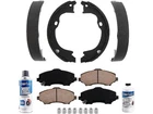 Front And Rear Brake Pad Shoe Kit For 2018 Jeep Wrangler Jk KD483HD New. Price: $69.21.