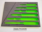 Snap-on Tools New Green Foam Organizer Tray For 6PC Essential Plier Set. Price: $129.99.