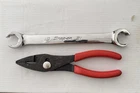 Snap-on Slip Pliers And Wrench Used. Price: $50.00.