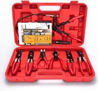 Hose Clamp Pliers 9-PIECE, Removal Kit With 24 Flexible Red New. Price: $82.99.